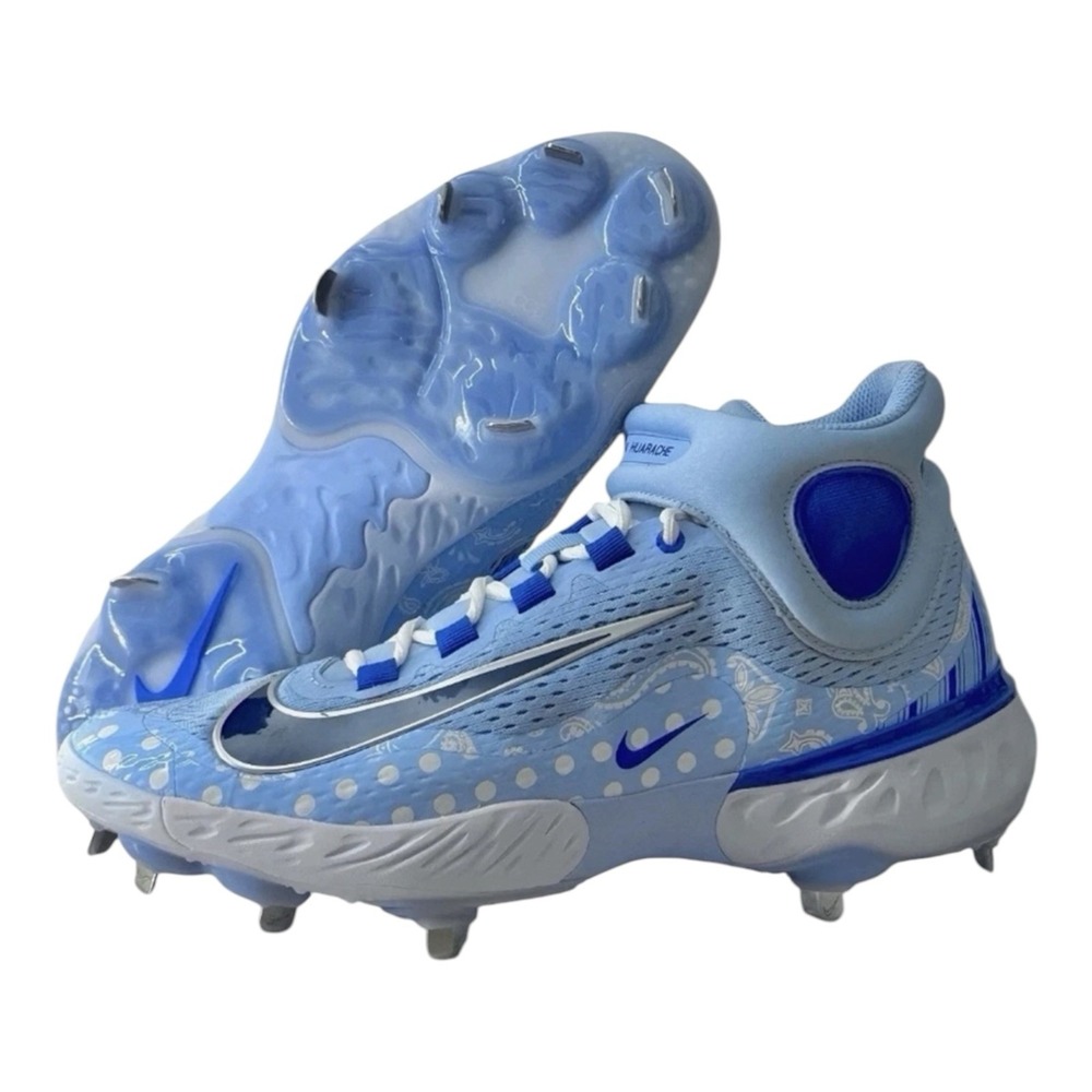 Nike Alpha Huarache Elite 4 Mid Metal Baseball Cleats Fathers Day Mens 12